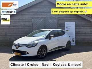 Renault Clio 1.2 Dynamique Automaat! | Clima | Navi | Keyless | Cruise | PDC | Trekhaak | Super!!!