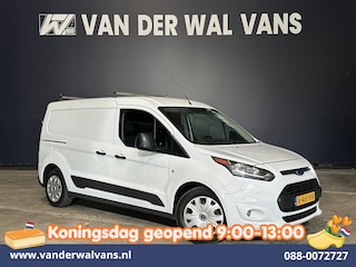 Ford Transit Connect 1.5 TDCI 101pk L2H1 Inrichting Euro6 Airco | Cruisecontrol | 3-Zits | Trekhaak | Verwarmde voorruit Dakdragers, Bijrijdersbank