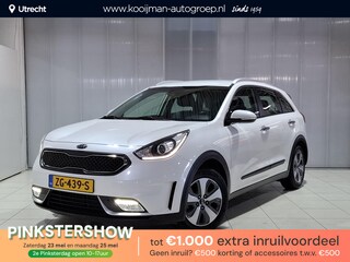 Kia Niro 1.6 GDi DynamicLine Trekhaak, Apple Carplay/Android Auto, Navigatie, Camera.