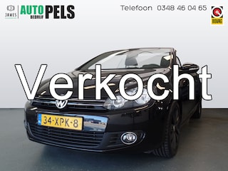 Volkswagen Golf Cabriolet 1.2 TSI BlueMotion CABRIO, Elek kap, cruisecontr , mistl, Trekhaak. voor enz Sport stoelen, Clima controle . net onderhoud en APK gehad, vaste prijs.
