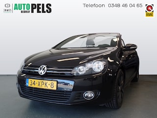 Volkswagen Golf Cabriolet 1.2 TSI BlueMotion CABRIO, Elek kap, cruisecontr , mistl, Trekhaak. voor enz Sport stoelen, Clima controle . net onderhoud en APK gehad, vaste prijs.