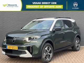 Citroën C3 Aircross 44 kWh 113pk Max | Sensoren Voor + Achter | Camera | Navigatie | Two Tone | Cruise Control | Lane Assist | Carplay |