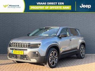Jeep Avenger 54 kWh 156pk Aut Summit | 360 Camera | Warmtepomp | Stoelverwarming | CarPlay | Adaptive Cruise Control | Elektrische Kofferbak |