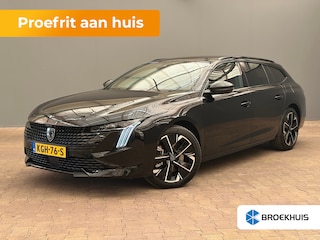 Peugeot 508 SW 1.6 HYbrid 180 Allure Camera | Adaptieve Crusie | Leder/Stof | Navigatie | Carplay | 17" Lichtmetaal | Keyless | LED | Achteruitrijcamera | Adaptieve Cruise Control | Apple Carplay/Android Auto|telefoonintegratie premium