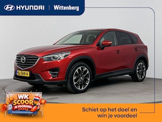 Mazda CX-5 2.0 SKYACTIV-G 165 GT-M LINE 2WD | ALL SEASONS | TREKHAAK | TREKGEWICHT 1800 KG! | NAVI | LEDER | PRIVACY GLASS | 19'' LM VELGEN | CLIMA | CRUISE | CAMERA | ELEKTRISCHE ACHTERKLEP | STOELVERWARMING |