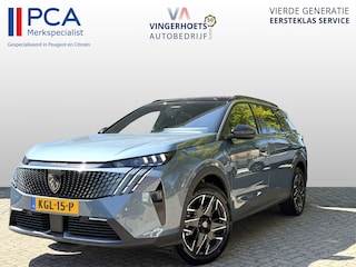 Peugeot 5008 Benzine + Hybride 145 * Automaat * GT * Navigatie * Keyless Start * L.M. Velgen * Achteruitrij Camera * 7-Persoons * Full Led * 1/2 Lederen Interieur * Vingerhoets; Vierde Generatie Eersteklas Service. Al meer dan 100 jaar een begrip in de Brabantse Kempen.