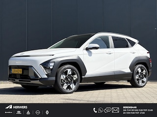 Hyundai Kona 1.6 GDI HEV Premium Sky / Voordeel Op Nieuw €3296,- / Trekhaak Afneembaar 13-Polig / Navigatie / Cruise Control Adaptief /