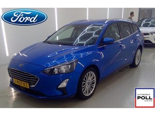 Ford Focus 125pk Titanium X Navi Camera Winter Parking Dodehoek pack Adap Cruise El. Klep Wagon Dealeronderhouden