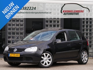 Volkswagen Golf 5D 1.6FSi LEER/ SCHUIFDAK/ 100% GEDOCUMENTEERDE ONDERHOUDSHISTORIE