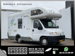 Fiat 230 2.8D Knaus Traveller Cruise-Conrtol Trekhaak Fietsdrager