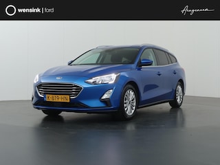 Ford Focus Wagon 1.0 EcoBoost Hybrid Titanium X Business | Trekhaak | Winterpack | Cruise Control Adaptief | Dodehoekdetectie | Navigatie | Parkeercamera |