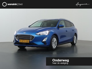 Ford Focus Wagon 1.0 EcoBoost Hybrid Titanium X Business | Trekhaak | Winterpack | Cruise Control Adaptief | Dodehoekdetectie | Navigatie | Parkeercamera |