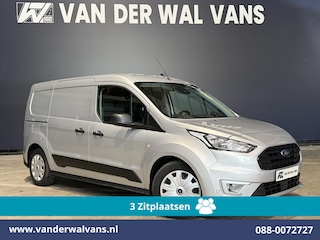 Ford Transit Connect 1.5 EcoBlue L2H1 Euro6 Airco | 3-Zits | Camera | Navigatie | Trekhaak | Verwarmde voorruit Parkeersensoren, Bijrijdersbank