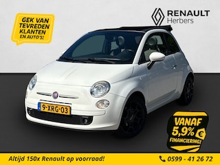 Fiat 500 0.9 TwinAir Lounge OPEN DAK / LICHTMETAAL / RADIO / CLIMATE