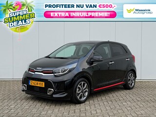 Kia Picanto 1.0 DPi 67pk 4-zits GT-Line | Camera | Cruise control | Navigatie | Carplay | Leder |