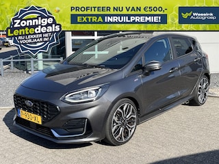 Ford Fiesta 1.0 Ecoboost 125pk ST-Line Vignale Hybrid Automaat I LENTEDEALS | Trekhaak I Adaptive | B & O | Navigatie I Winter Pack