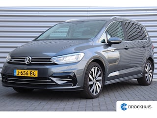 Volkswagen Touran 1.5 TSI 150PK 7-ZITS HIGHLINE BUSINESS R AUTOMAAT / NAVI / LEDER / CLIMA / FULL-LED / PDC / 18" LMV / AFN. TREKHAAK / BLUETOOTH / CRUISECONTROL !!