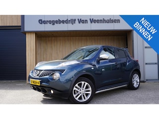 Nissan Juke 1.6 116pk Acenta automaat Clima cruise trekhaak side bars *168722km* NL auto 2de eign *Goed onderhouden*
