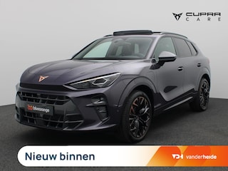 Cupra Terramar 1.5 TSI e-Hybrid VZ Performance 272PK DSG Pano-Schuifdak, Trekhaak, 20" LM Velgen, Matrix-LED Verlichting, Leder, Head-Up Display, 360gr. Camera, Sennheiser Audio, Keyless, Side Assist