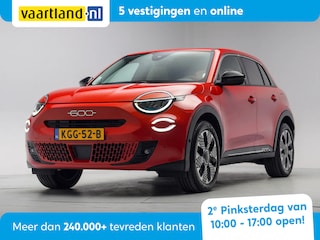 Fiat 600 e La Prima 54 kWh [ Navi Camera Apple / Android Leder Stoelverwarming ]