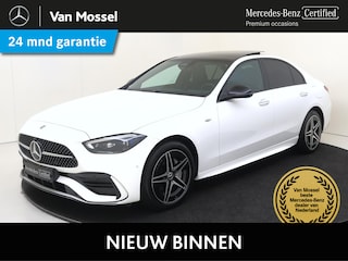 Mercedes-Benz C-klasse 300 e Business Solution AMG Panoramadak / Keyless / Memory Seats / Burmester / 360 Camera /