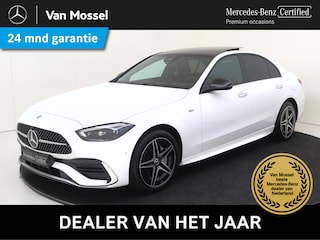 Mercedes-Benz C-klasse 300 e Business Solution AMG Panoramadak / Keyless / Memory Seats / Burmester / 360 Camera /