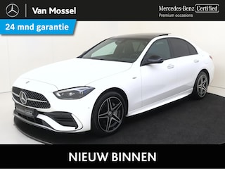 Mercedes-Benz C-klasse 300 e Business Solution AMG Panoramadak / Keyless / Memory Seats / Burmester / 360 Camera /