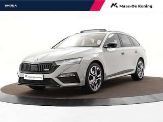 Skoda Octavia Combi 1.4 TSI RS iV PHEV 245pk DSG Business · Panoramadak · Stuur- & Stoelverwarming · Keyless · Sfeerverlichting · Elek. Achterklep ·