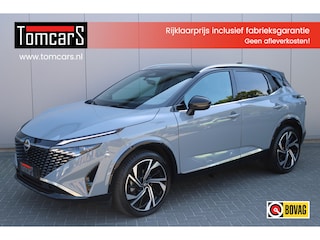 Nissan Qashqai 1.3DIG-T MHEV 158PK Automaat Tekna Plus Navigatie/Panoramadak/360camera/Memory-stoel/Winter-pack
