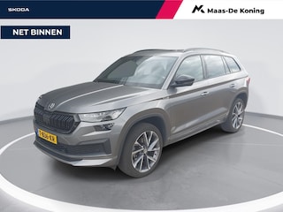 Skoda Kodiaq 1.5 TSI 150pk DSG Sportline Business · Panoramadak · Camera · Matrix LED · Elek. Stoel + Geheugen · Keyless · Stoelverwarming · ACC · Garantie t/m 18-07-2027 of 100.000km