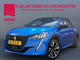 Peugeot 208 BWJ 2021 EV GT 136 PK Pack 50 kWh FULL LED | STOELVEW. | KEYLESS | CAMERA | PANO | ADAPTIVE CRUISE | HALF LEDER | NAVI | CARPLAY + ANDROID | CLIMA | LMV | PDC