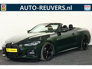 BMW 4-serie Cabrio 420i M-Sport (Sanremo Groen) / Leder / Laser-LED / Cam / CarPlay
