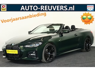 BMW 4-serie Cabrio 420i M-Sport (Sanremo Groen) / Leder / Laser-LED / Cam / CarPlay