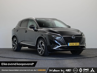 Nissan Qashqai 1.3 MHEV Xtronic Tekna Plus | 20 Inch Velgen | Bose Audio | Lederen Bekleding | 1800kg Trekgewicht | All Season Banden |