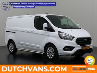 Ford Transit Custom 2.0TDCI 130PK Limited | 2xSchuifdeur | Kastinrichting | Navigatie | Airco | Cruise | Trekhaak | 3-Zits