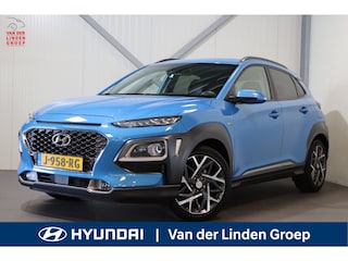 Hyundai Kona 1.6 GDI HEV Prem Sky Cam|Carplay|Pano|Leder|Wint.|"RIJKLAARPRIJS