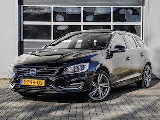Volvo V60 2.4 D6 AWD Plug-In Hybrid Summum | Schuifdak | Leder | Keyless | Xenon | Premium audio | Stoelverwarming
