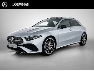 Mercedes-Benz A-klasse 180 Business Solution AMG | AMG Line Plus pakket | Nightpakket | 360°-camera | Memorypakket | 19 inch AMG velgen | Head-up display | Dodehoekassistent | Augmented Reality navigatie |