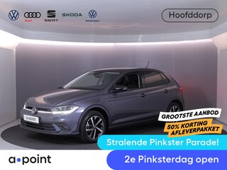 Volkswagen Polo 1.0 TSI Life 95PK | Matrix koplampen | Parkeercamera | 16" LM velgen | ECC | Stoelverwarming |