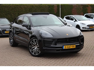 Porsche Macan 2.0 / Panoramadak / Camera / Carbon intr. / Matrix LED / Leder / 21'' / Sportchrono / Bose / CarPlay / Stoelventilatie+Verwarming / Stuurverwarming / Dodehoek / DAB / ACC