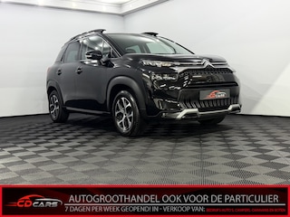 Citroën C3 Aircross 1.2 PureTech Shine Camera, Navi, Half leder, Keyless start, Rijstrook correctie, Cruise control, Apple carplay, Lichtmetalen velgen