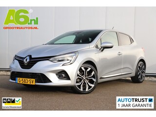 Renault Clio 1.0 TCe Intens 101PK Half Leder 17 inch LMV LED Navigatie Carplay Android Climate Cruise Control Rijstrooksensor