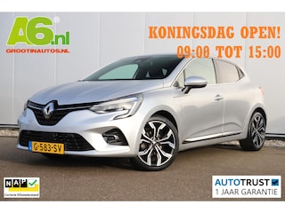 Renault Clio 1.0 TCe Intens 101PK Half Leder 17 inch LMV LED Navigatie Carplay Android Climate Cruise Control Rijstrooksensor