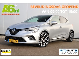 Renault Clio 1.0 TCe Intens 101PK Half Leder 17 inch LMV LED Navigatie Carplay Android Climate Cruise Control Rijstrooksensor