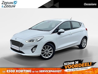 Ford Fiesta 1.0 EcoBoost Titanium | 1e Eigenaar | NL-Auto | Apple Carplay / Android Auto | Climate Control | parkeersensoren | Cruise Control | Lichtmetalen velgen
