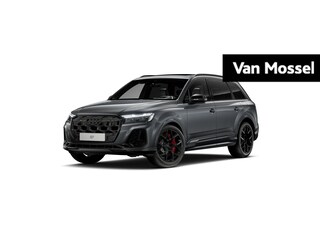 Audi Q7 60 TFSI e quattro Pro Line S Competition l Adaptive cruise control l Bang & Olufsen Premium 3D l Dodehoekdetectie l 360 graden camera l Glazen panoramadak l Head-up display l Comfortsleutel l Elektr. voorstoelen met geheugen l Vierwielbesturing l Elektrisch verstelbaar stuur l Elektrisch sluithulp portieren l Apple Carplay / Android Auto l HD-matrix l Lichtpakket plus ambient light l Luchtvering l Stylingpakket carbon