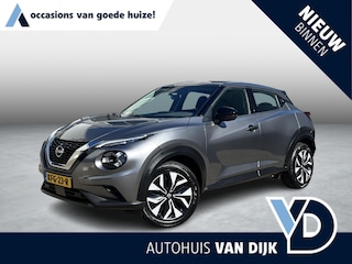 Nissan Juke 1.0 DIG-T Acenta | Navi/Clima/Cruise/17"/Camera/Apple CarPlay-Android Auto/Verw.Voorstoelen