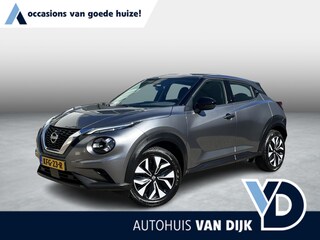 Nissan Juke 1.0 DIG-T Acenta | Navi/Clima/Cruise/17"/Camera/Apple CarPlay-Android Auto/Verw.Voorstoelen