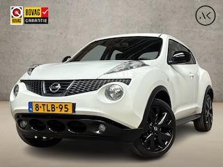 Nissan Juke 1.6 Sport Automaat (NAVIGATIE, CLIMATE, CAMERA, SPORTSTOELEN, GETINT GLAS, CRUISE, NIEUWSTAAT)