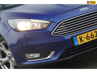 Ford Focus Wagon 1.0 125PK Titanium Sport | Deep Impact Blue | 18"LMV/NAV/Cruise/Clima - Sportief!